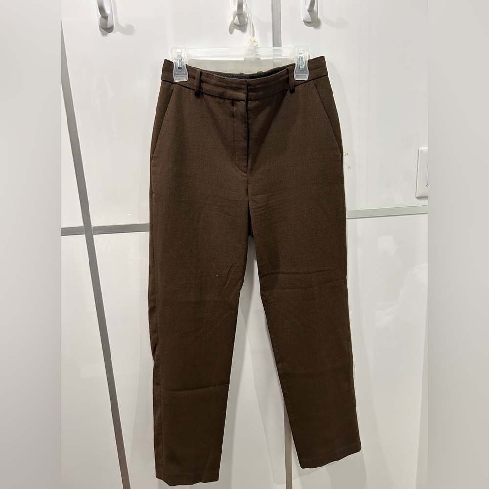 Babaton Brown Chinos Tailored Professional Pants